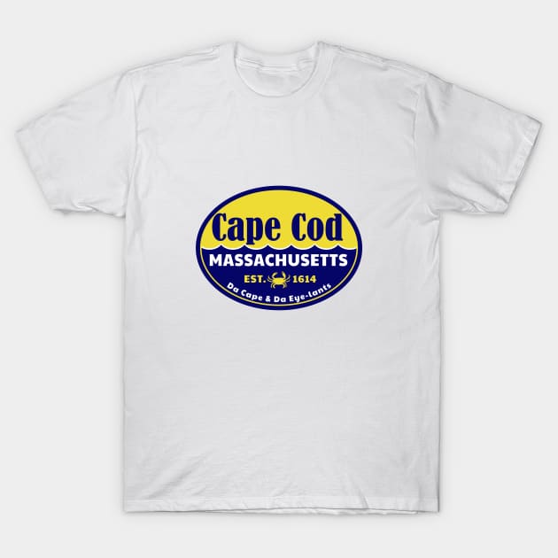 Cape Code Massachusetts Chatham Provincetown Barnstable T-Shirt by DD2019